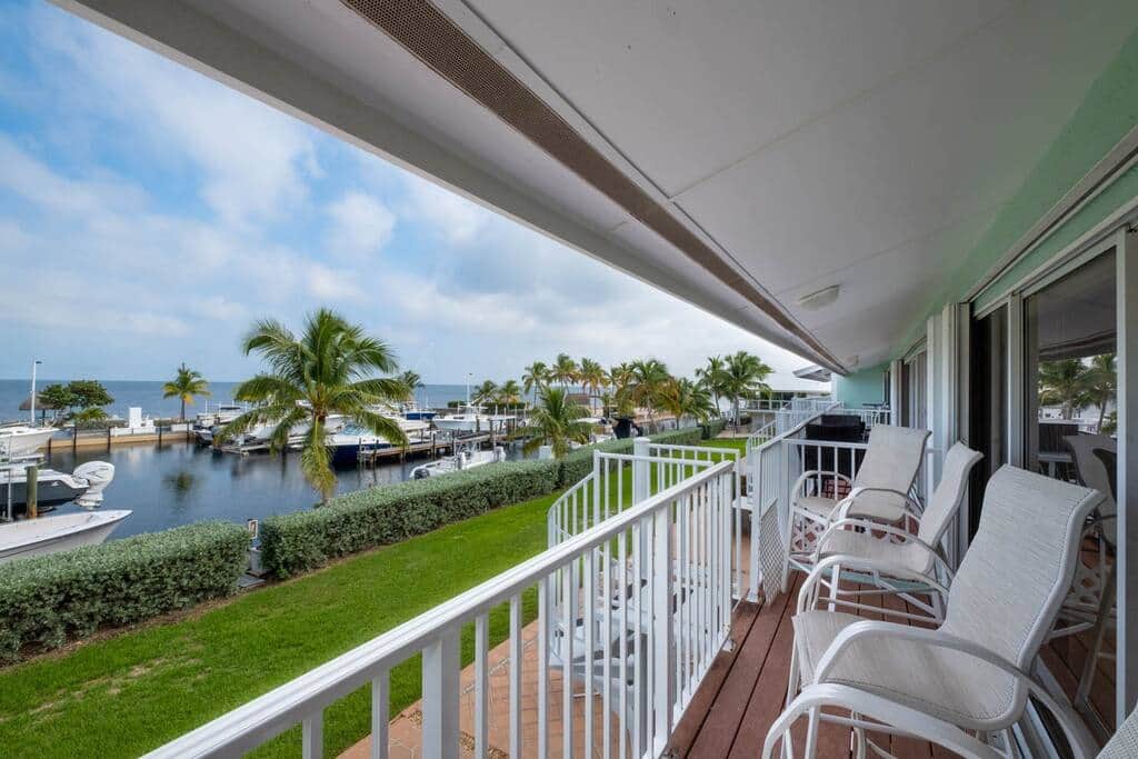 Balcony Overlooking the Marina and the Atlantic Ocean