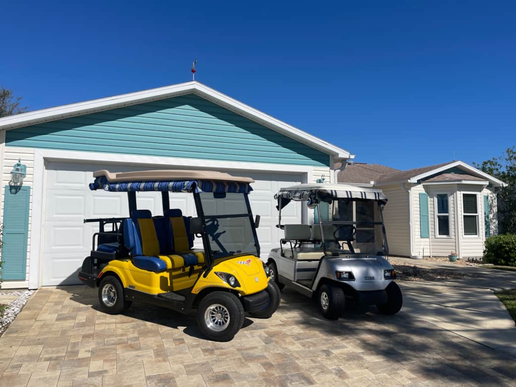 One 4-seater golf cart included (second cart can be added)