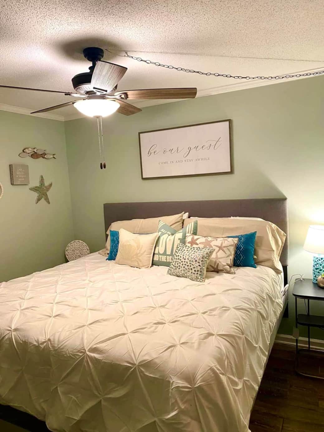 King Bed in Master