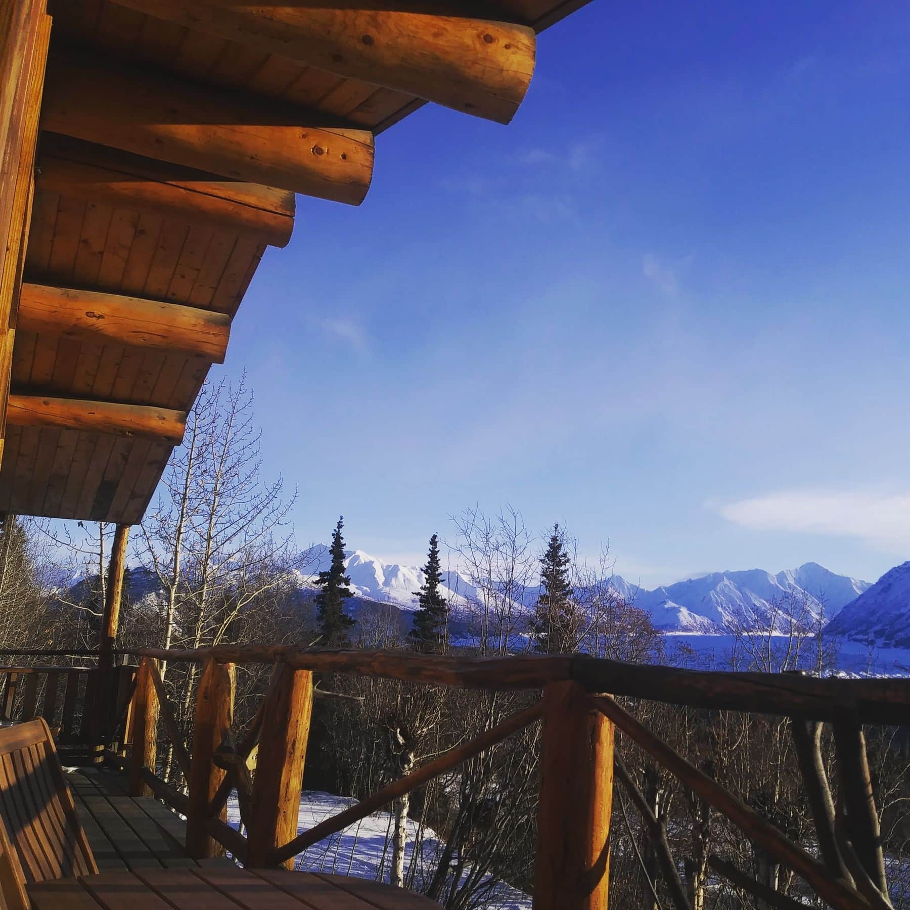 Glacier View Log Cabin