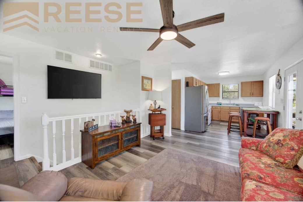 Upstairs Living Room/Kitchen