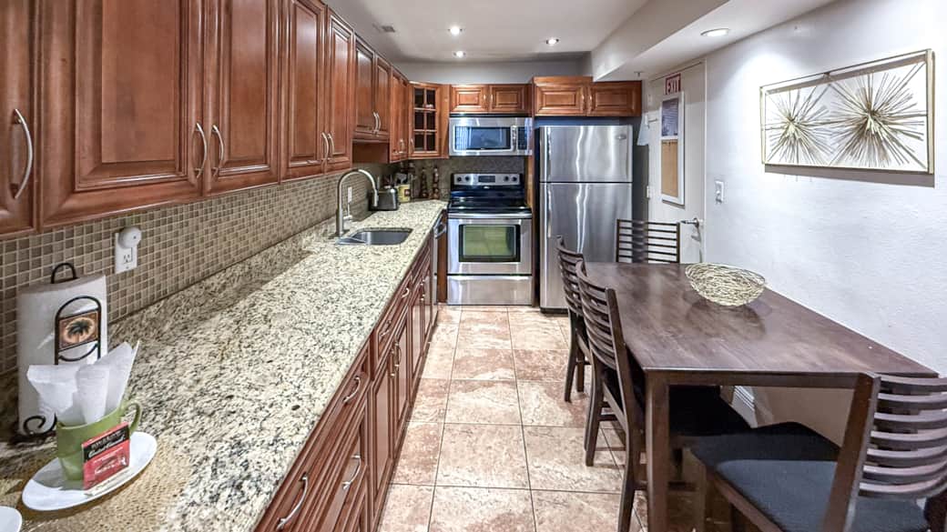 Cocina totalmente equipada