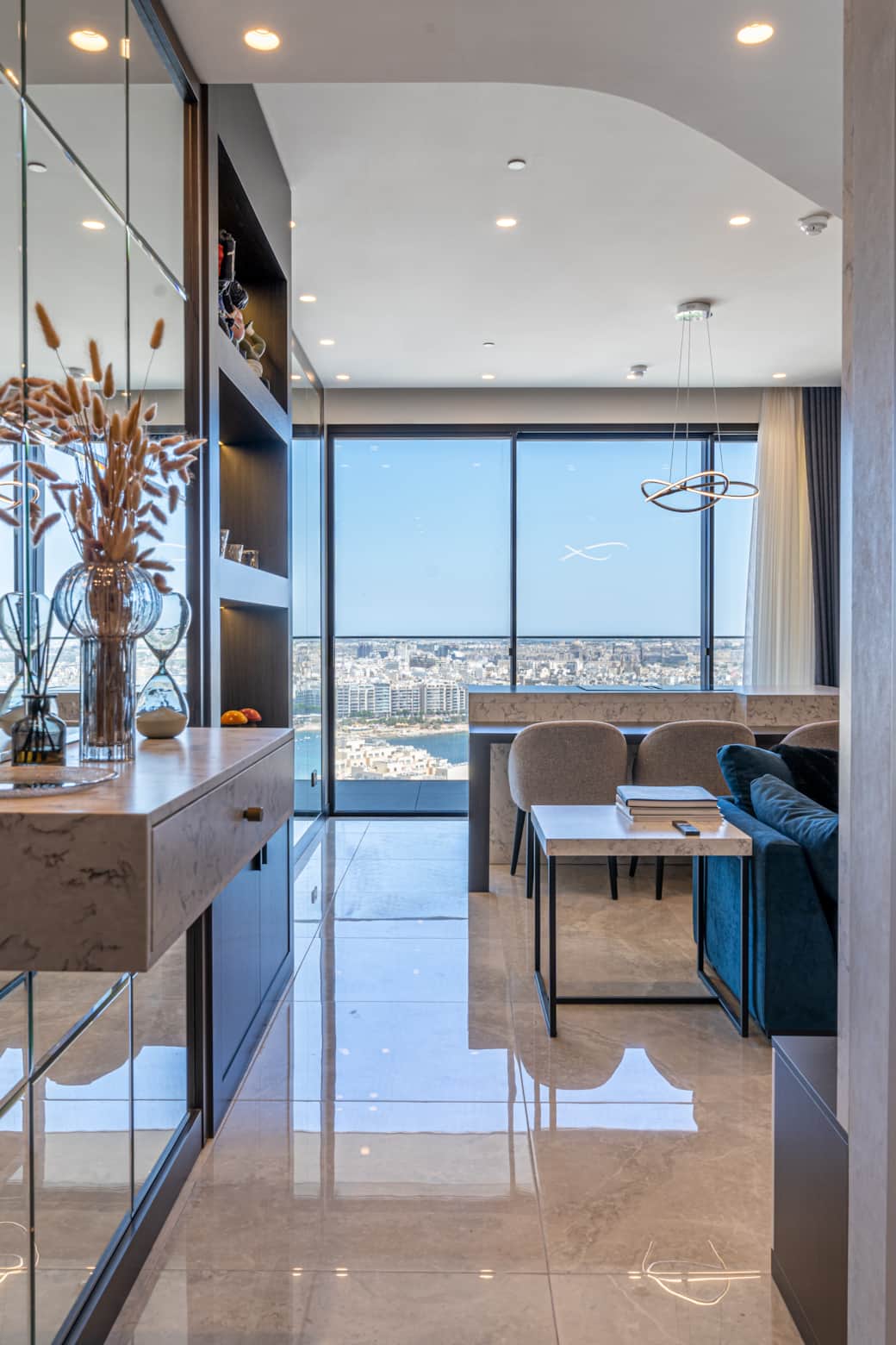 Stunning views from the living area