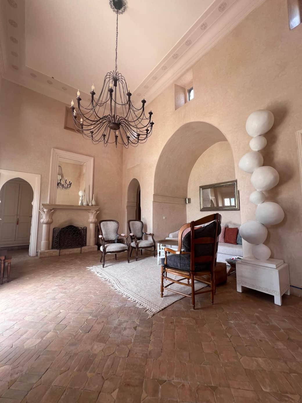 Villa-volubilis-marrakech salon