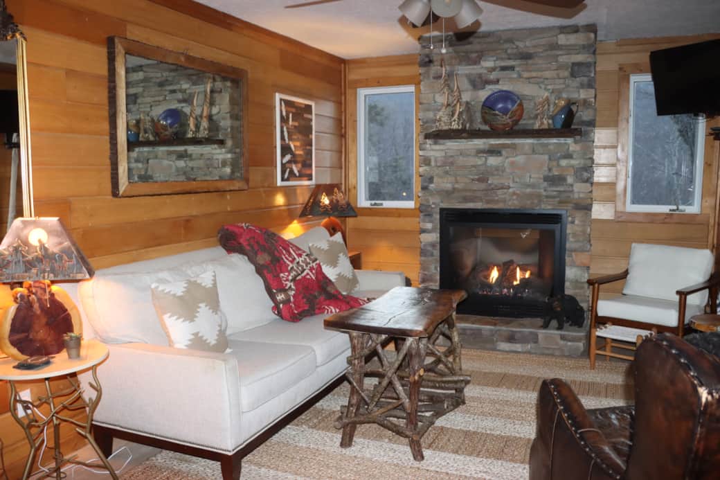 Plenty of blankets for you to curl up in.