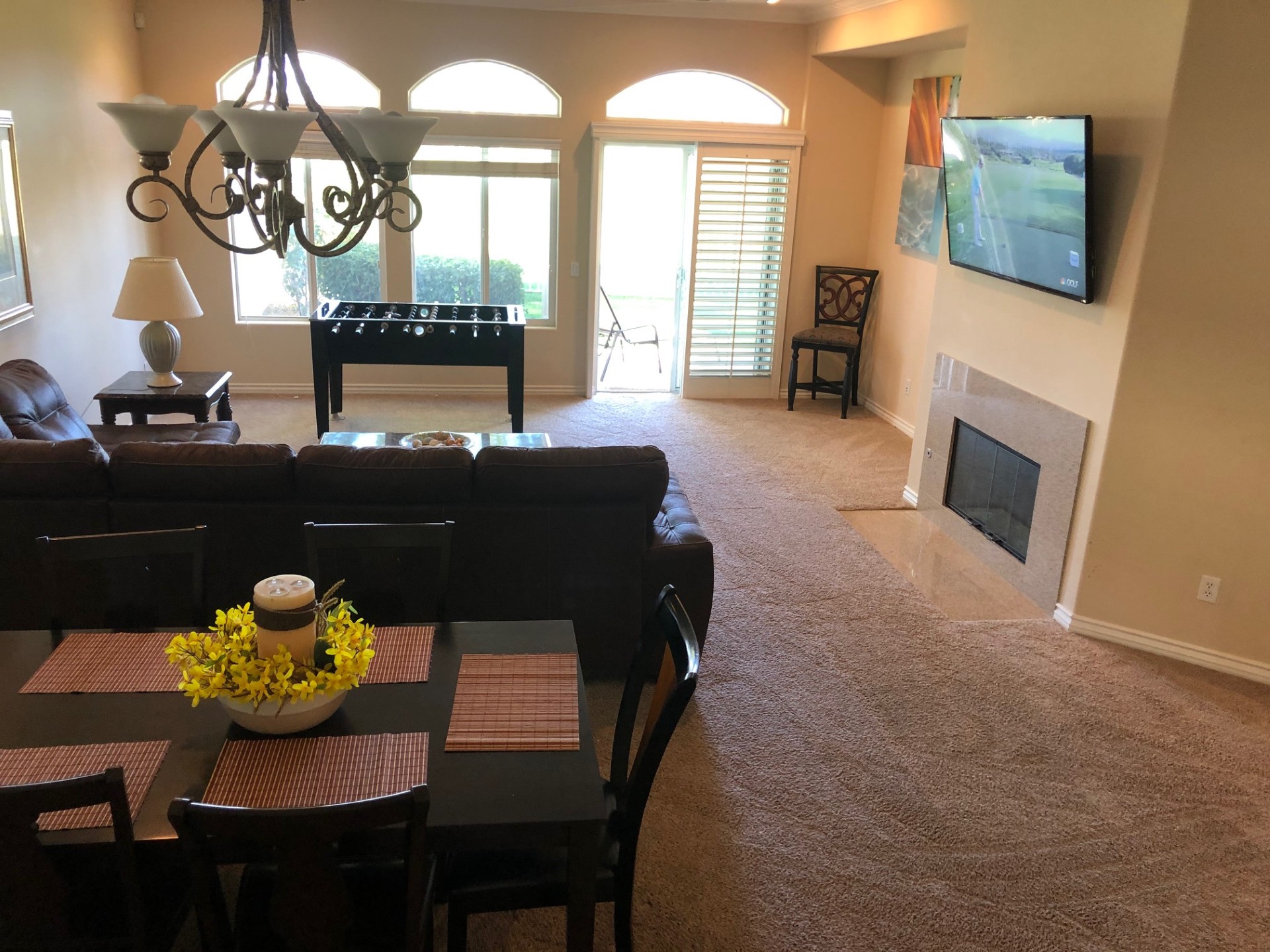 BIG Serene Desert View Golf Villa with Fusball