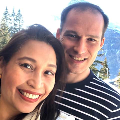 Louis and Paulette, hosts of Manila Stay serviced apartments in Manila