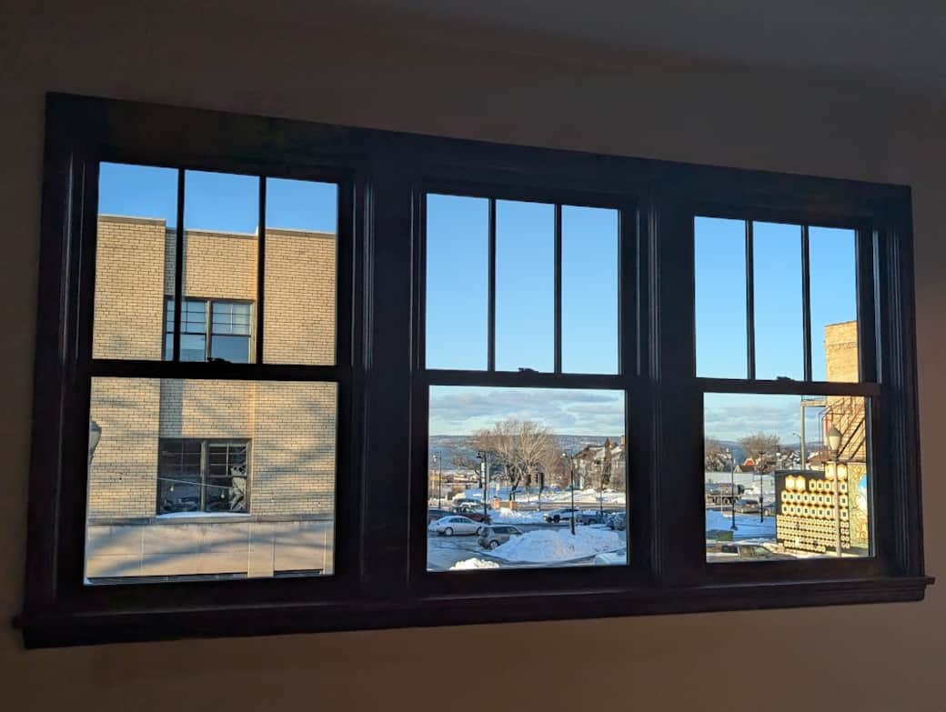 Lake Superior views from the living room