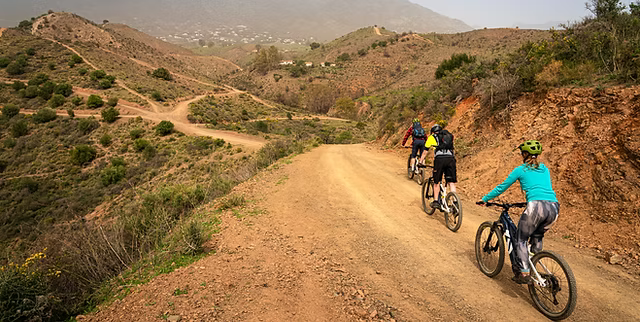 Overview of the MTB loop Coín – Barranco Blanco