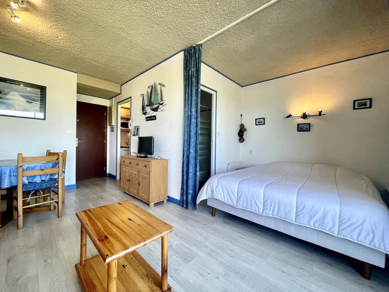 Espace nuit lit double en 160