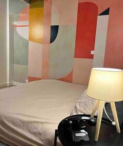 Ambiance chaleureuse de la chambre