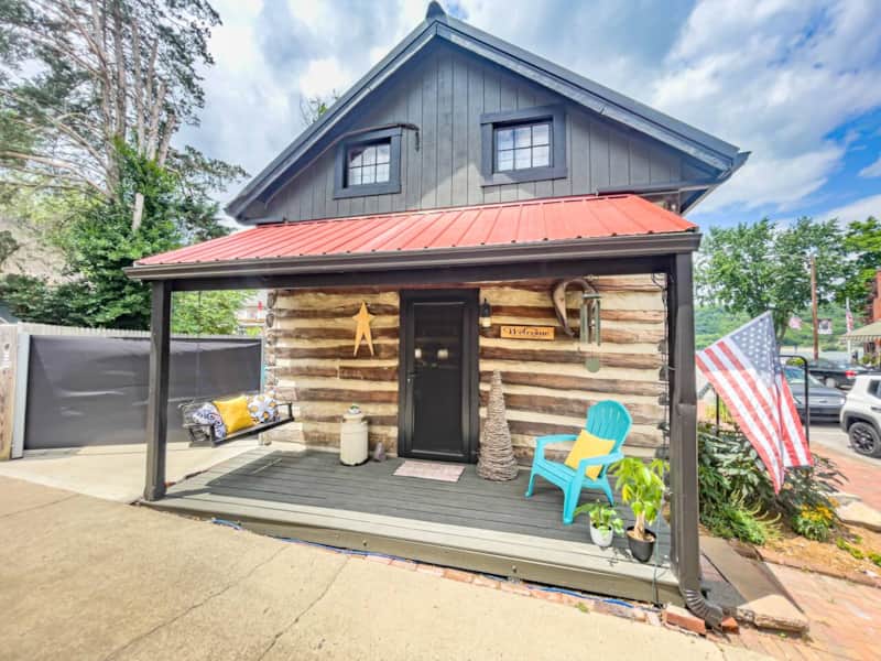 Bertha’s Cabin in downtown Augusta