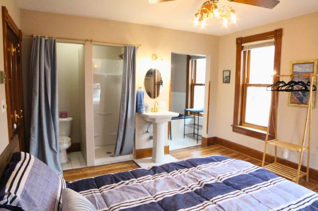 Upstairs Primary with Bathroom