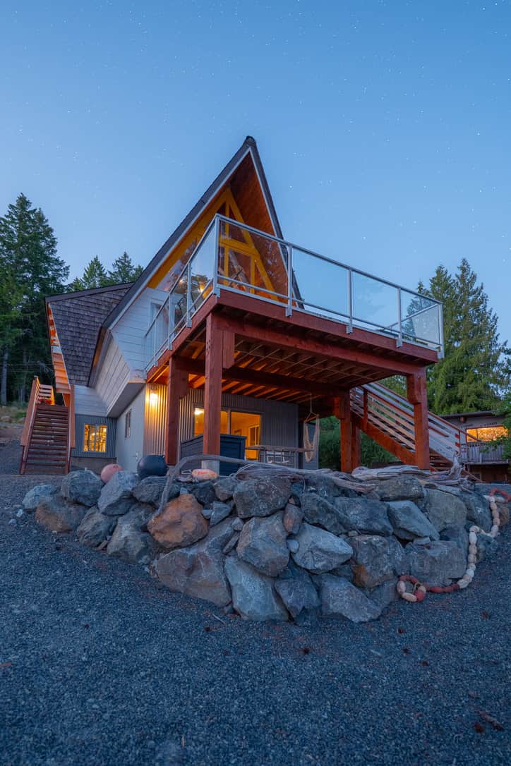 Sunnyside Up sproat lake cabin 