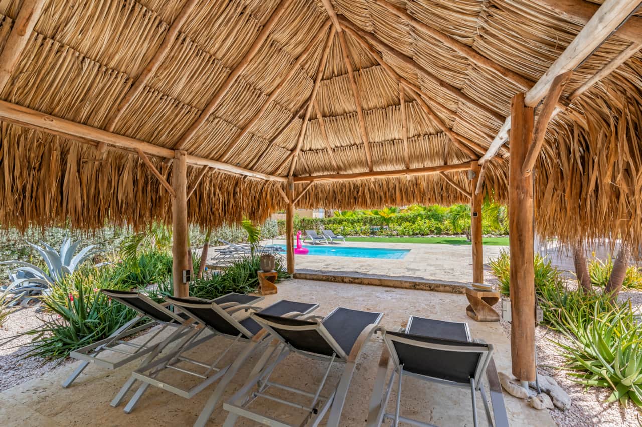 Entspannen unter der Palapa
