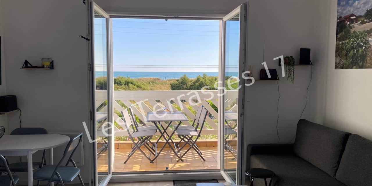 Ocean view from the apartment