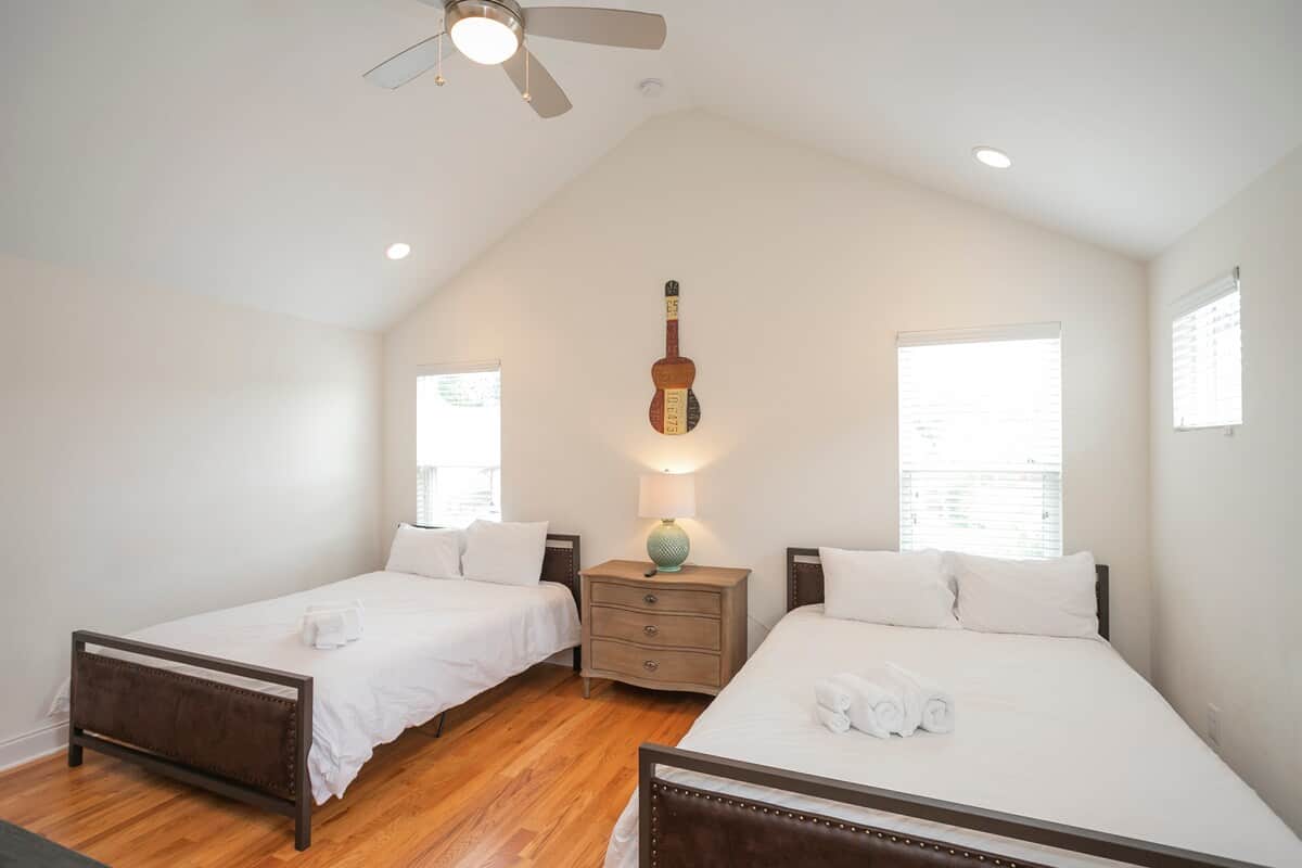 Sleep tight! These queen beds offer the perfect blend of comfort and coziness for a peaceful night’s rest!