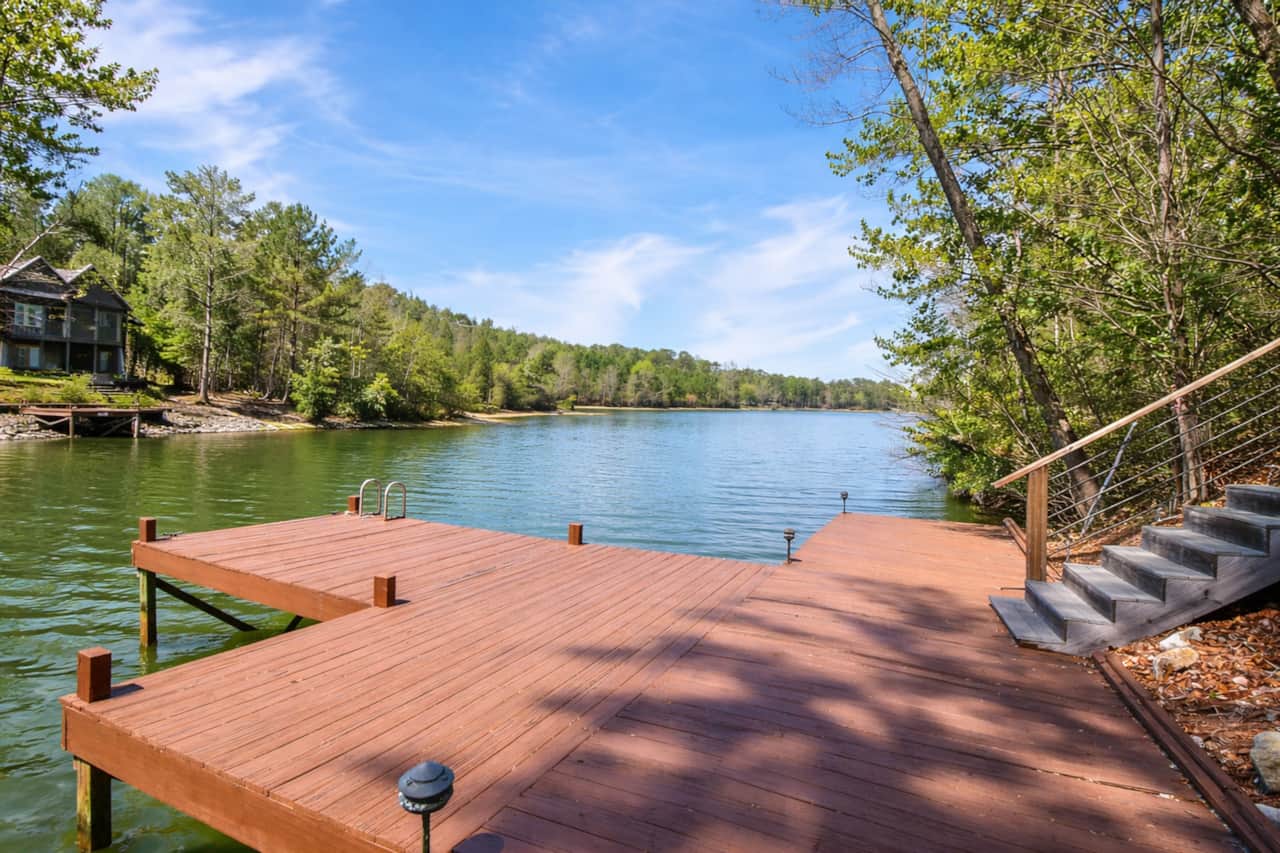 Dedicated Slip/ View (photo during lower water levels)