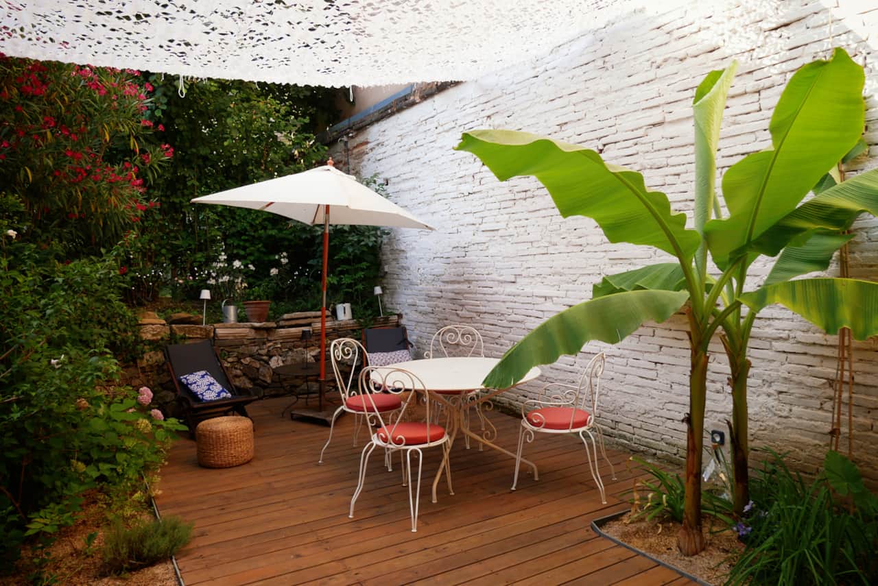 Un coin de verdure pour savourer les beaux jours
