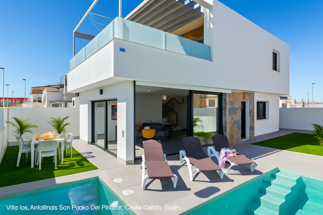 Villa los Antolinos, Costa Cálida