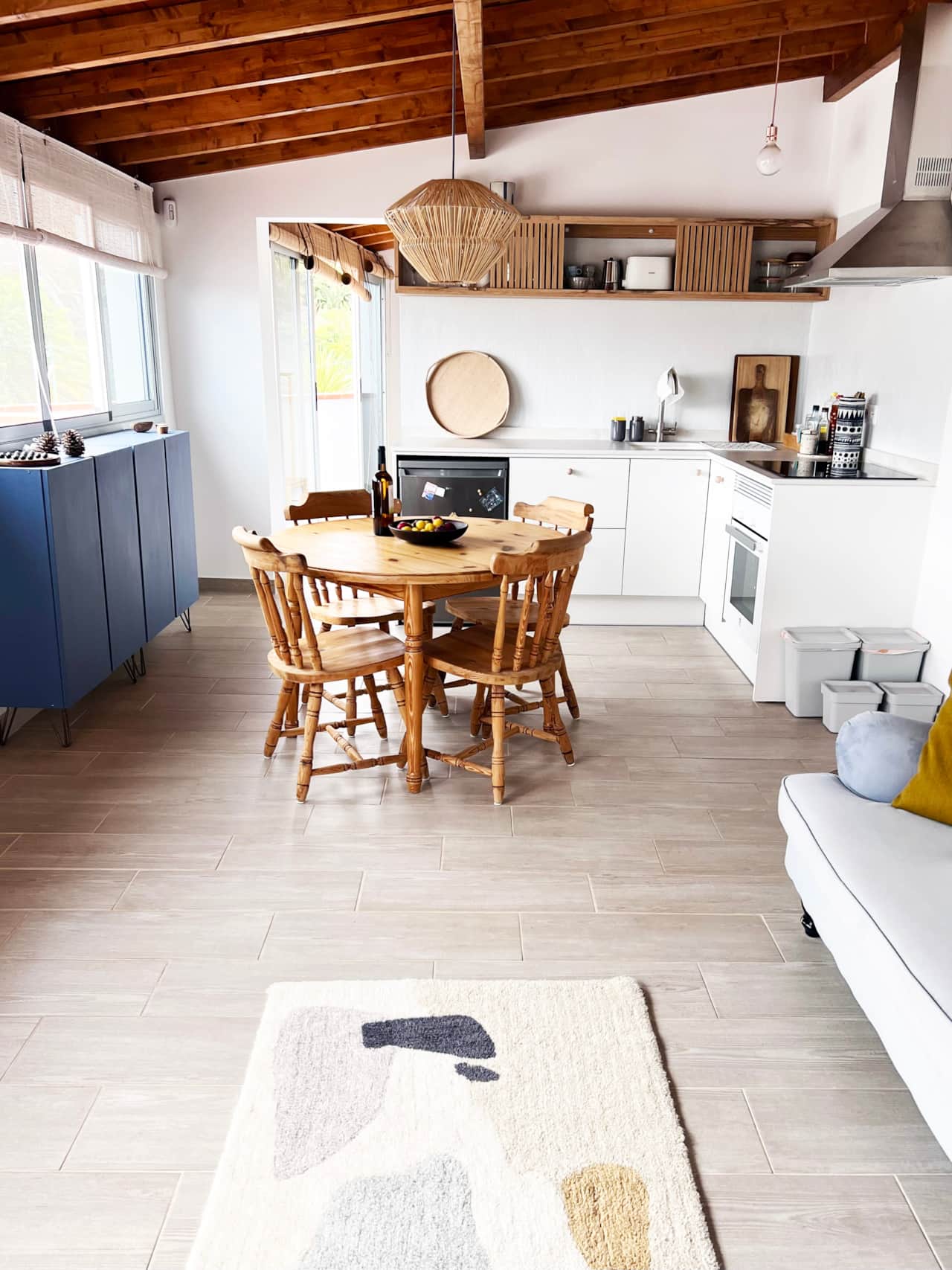 Living room-dining room-kitchen
