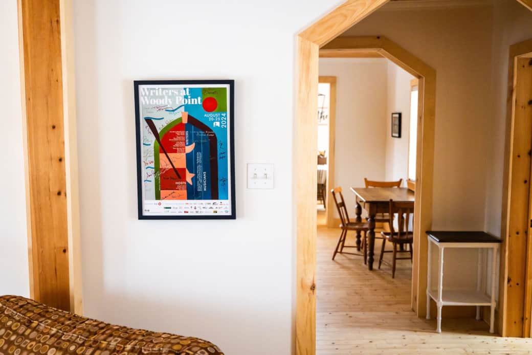 Artwork from the Writers Festival at Woody Point