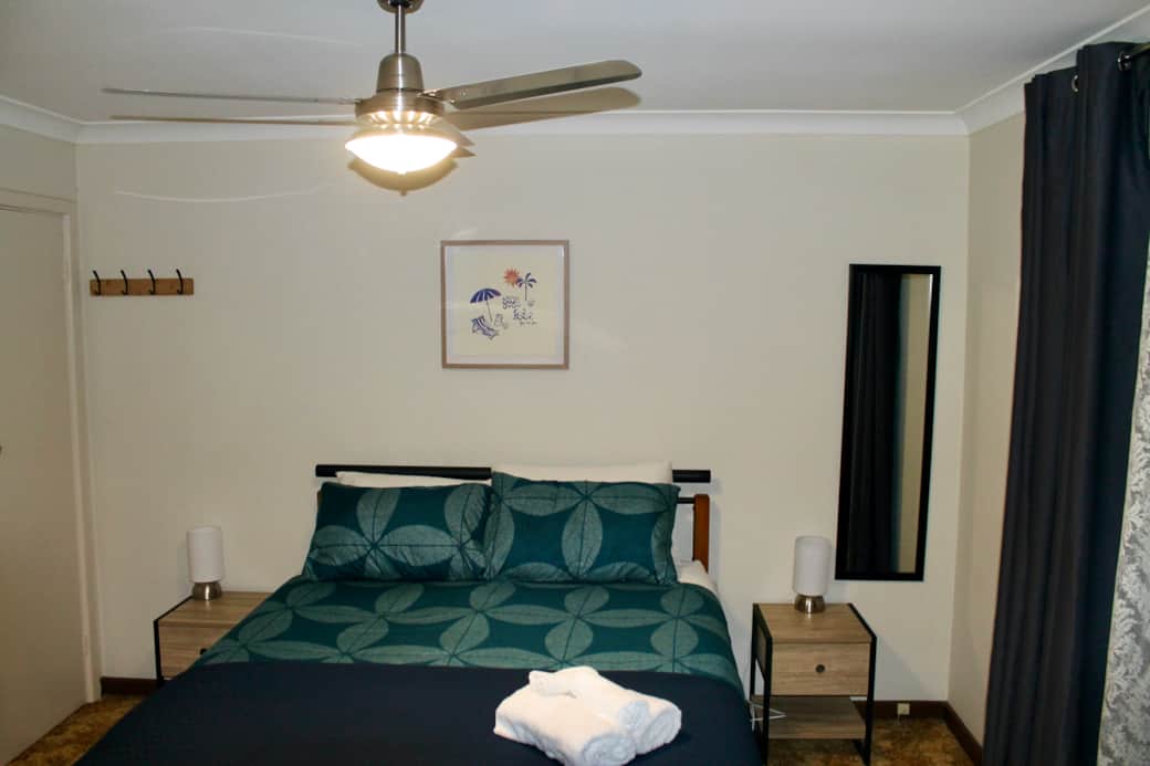 Master Bedroom with celing fan