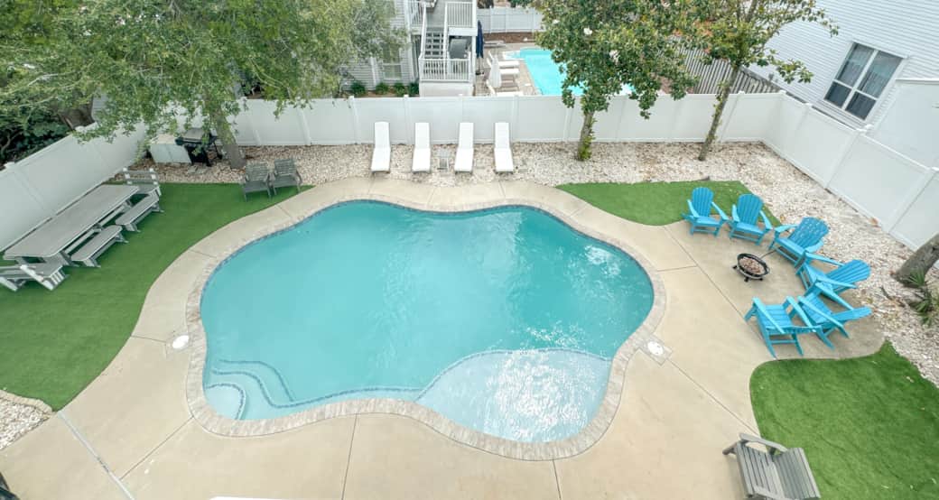 Large, Private Fenced Backyard Large, Private Fenced Backyard