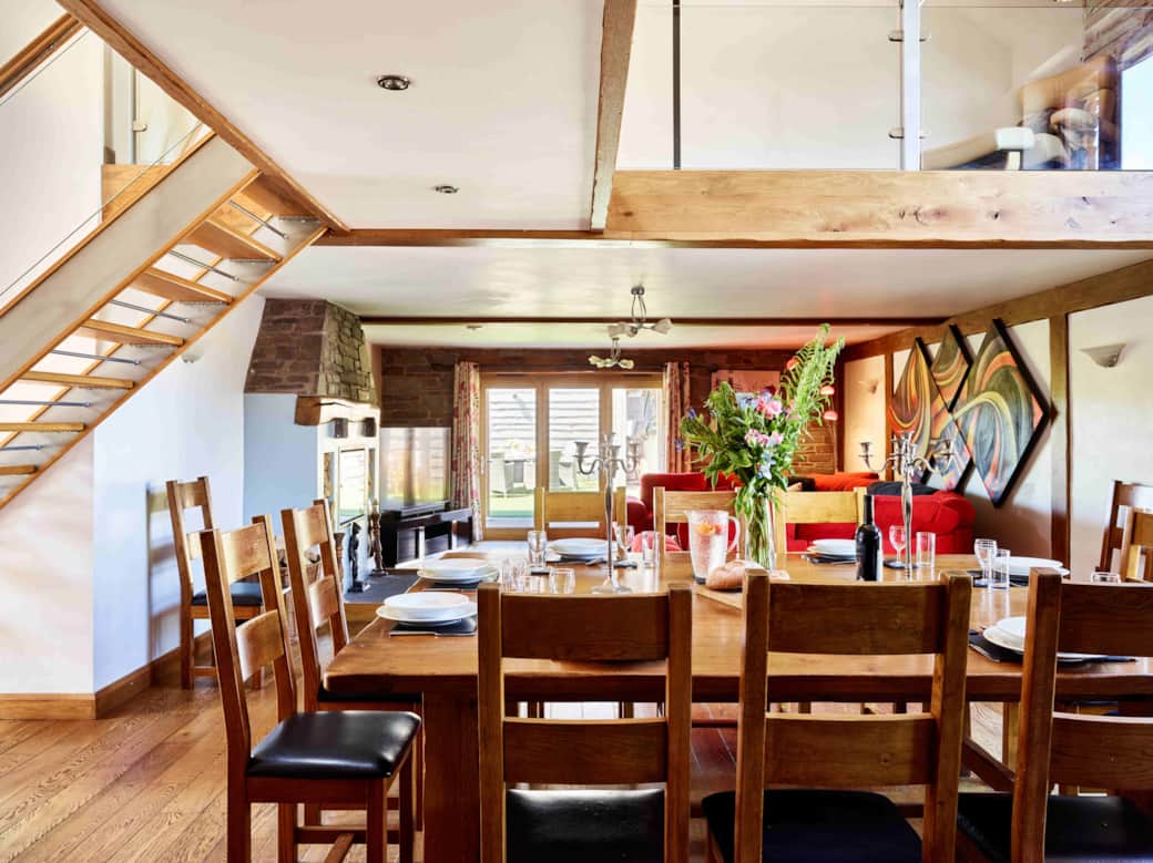 Oak Barn Dining Table 