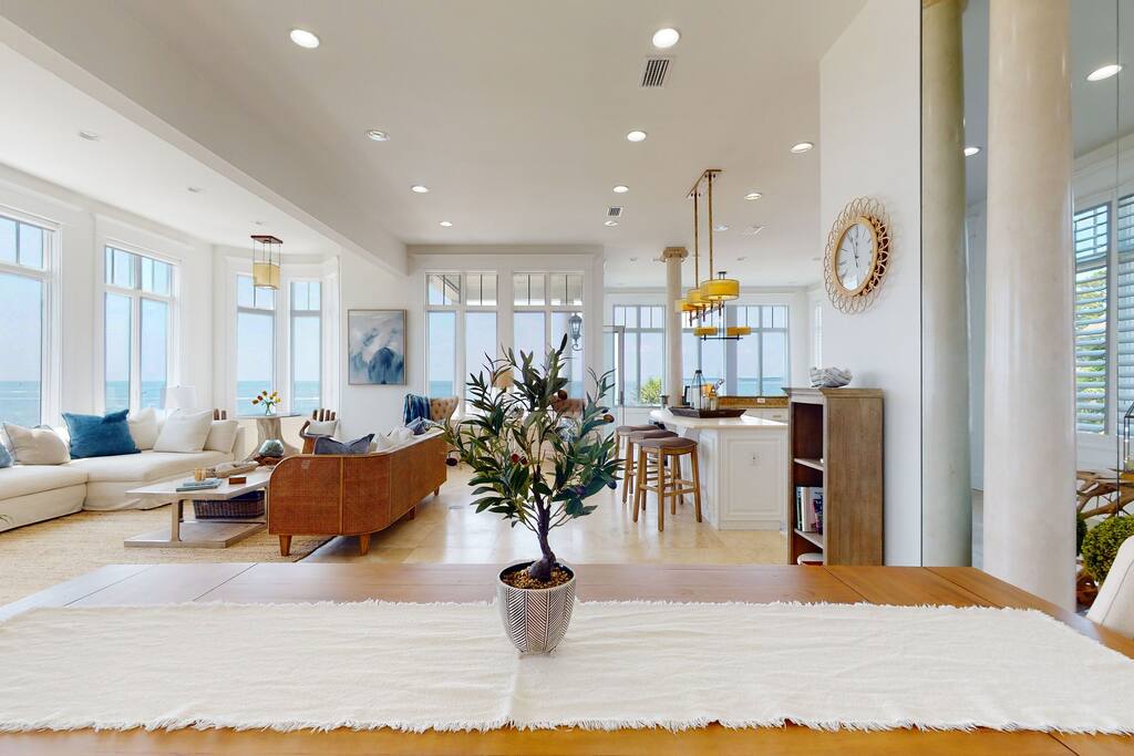 View of main living area - third floor