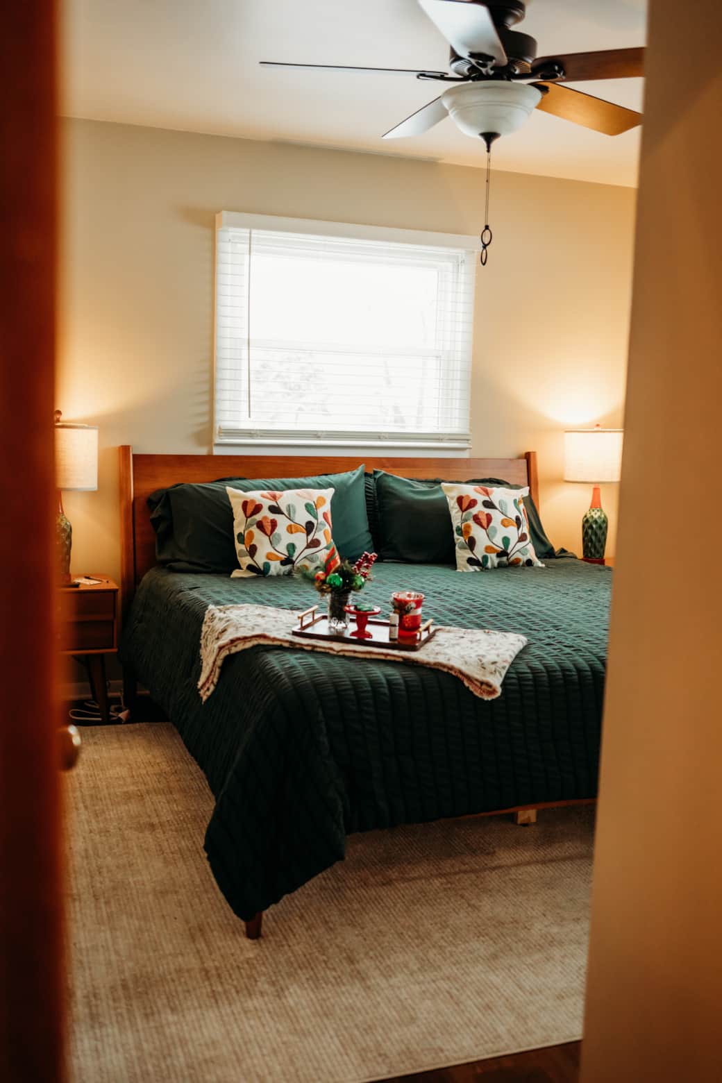 Enjoy peaceful nights in our Bradey room.