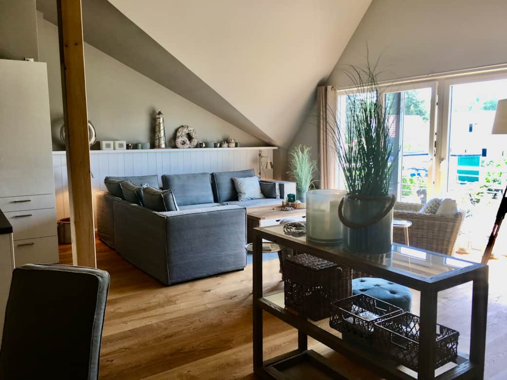 Wohnbereich Richtung Südbalkon