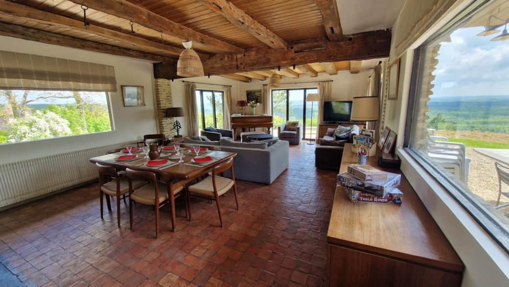 Living and dining room