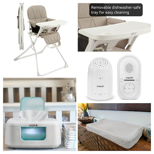 Pack-and-play and baby monitor for little ones