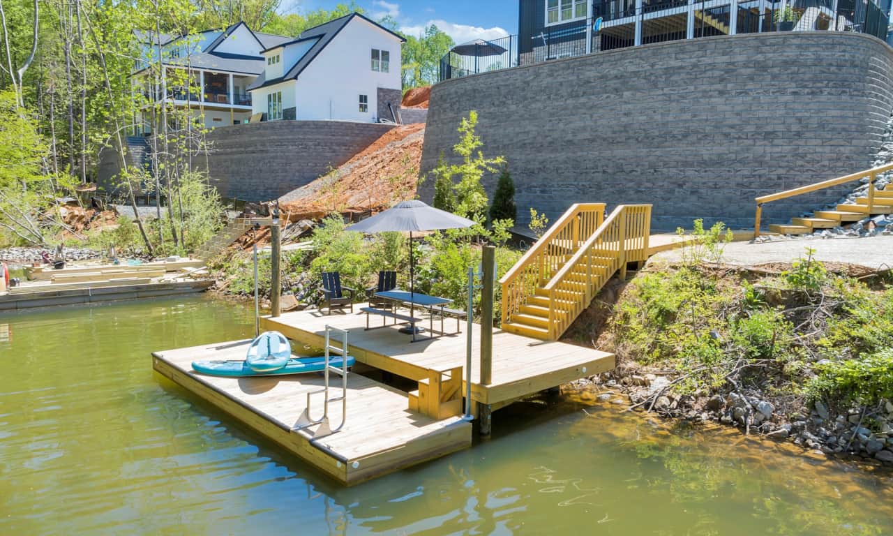 Private Dock and Swimming Area