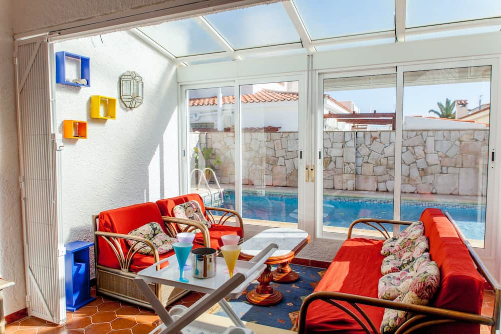 Casa de alquiler vacacional Monbijou - Terraza interior