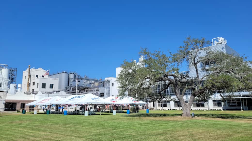 Walk to K. Spoetzl Brewery and Distillery, Home of Shiner Beer!