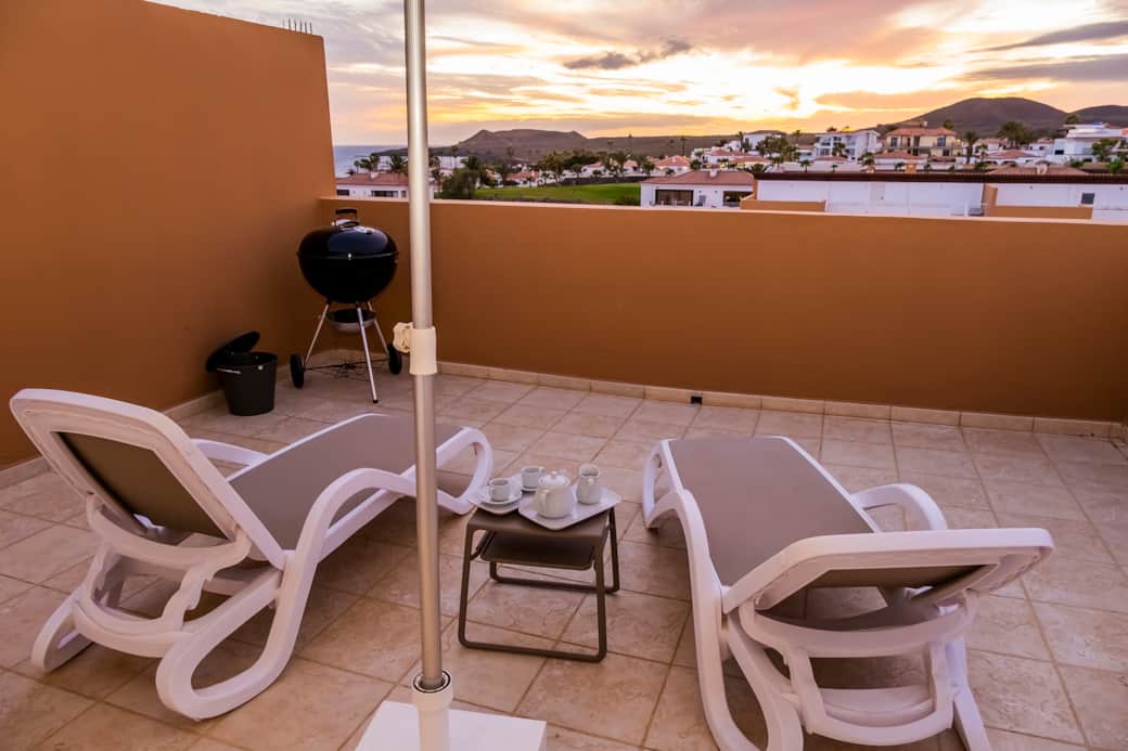 Relájate en el solarium o haz una barbacoa perfecta.