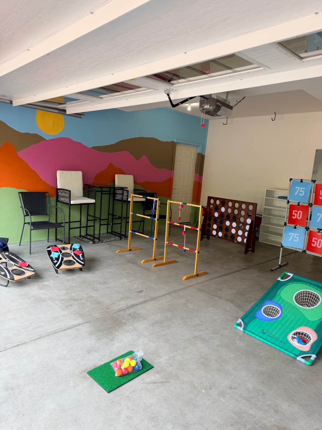 Enjoy our all seasons game room