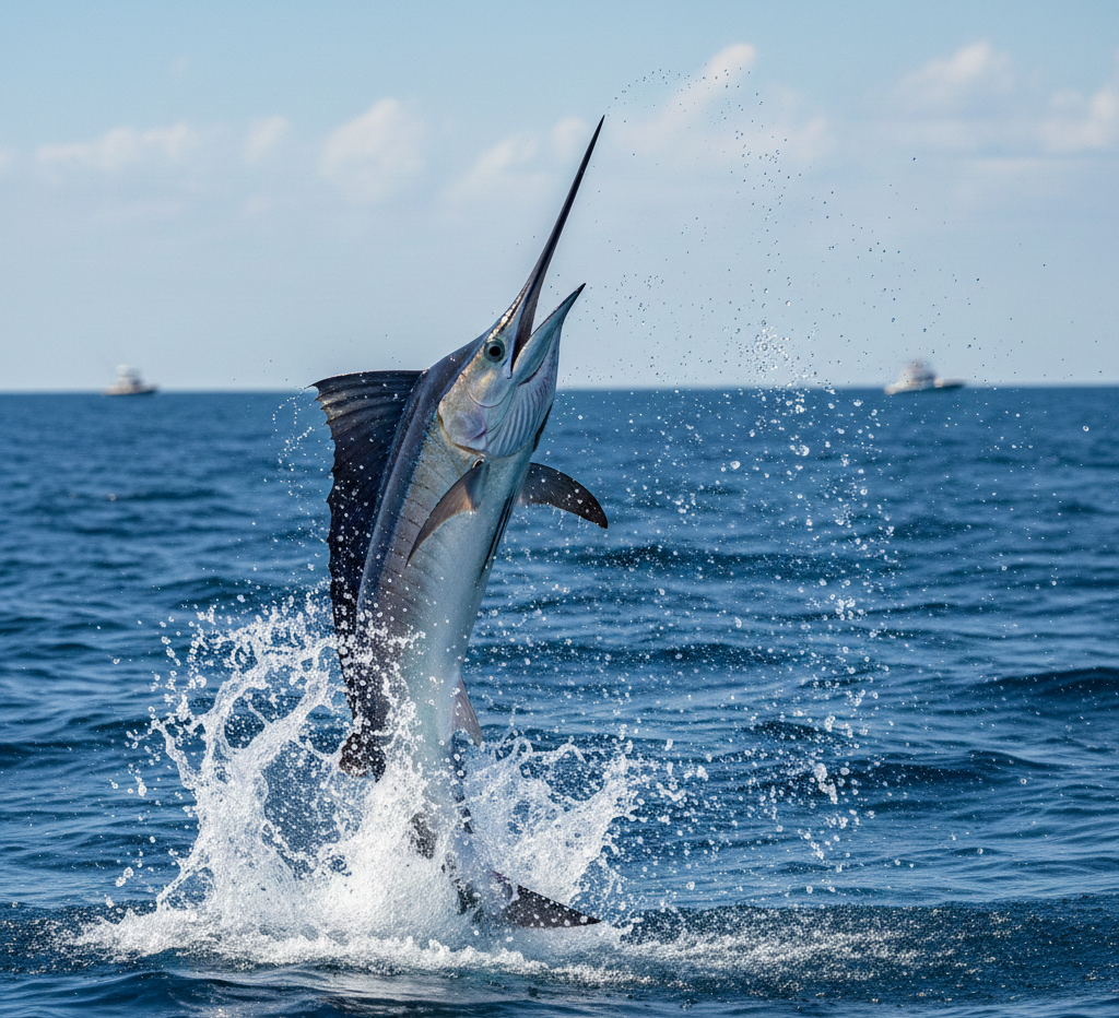 White Marlin Open Action