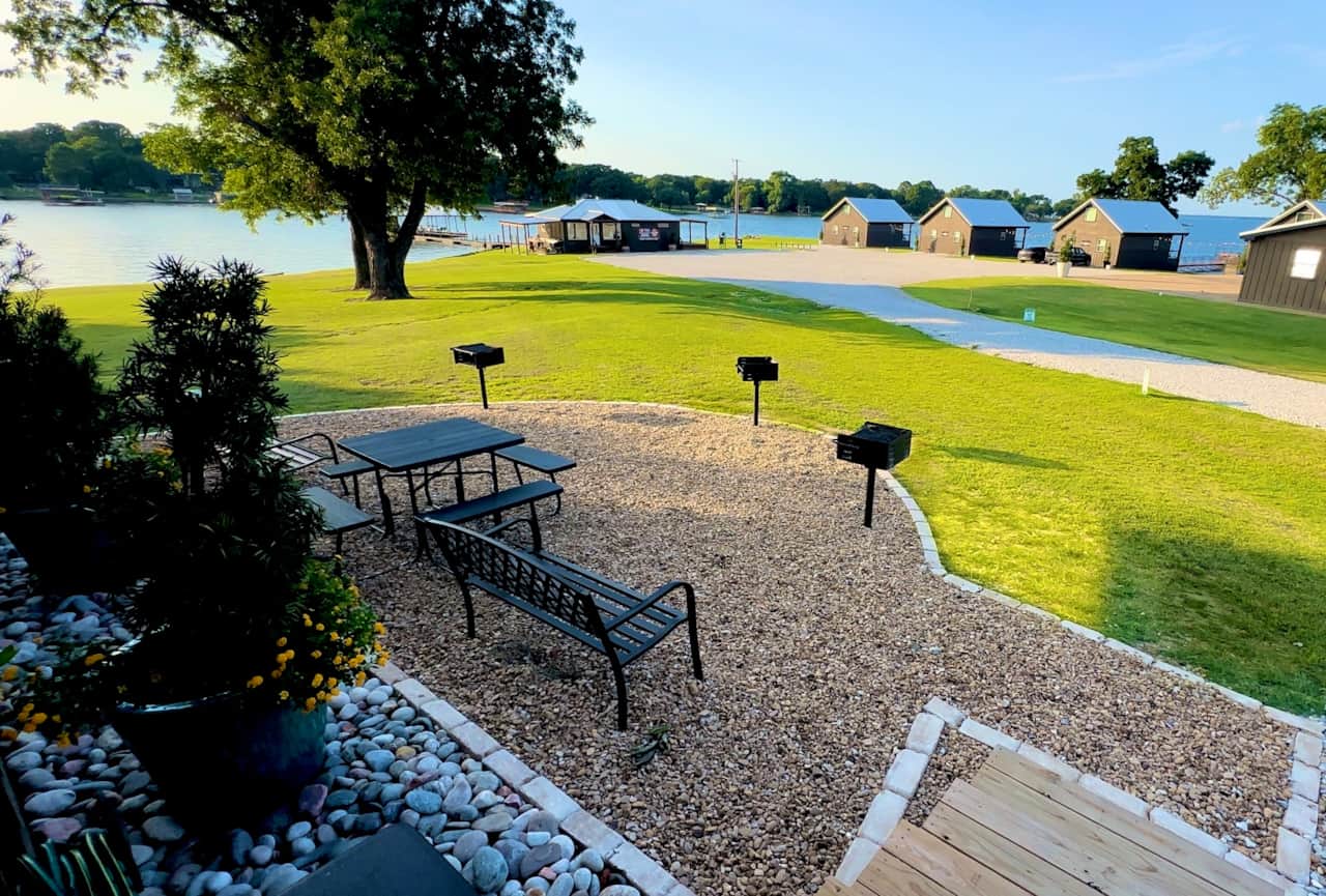 Grill Area at the Inn
