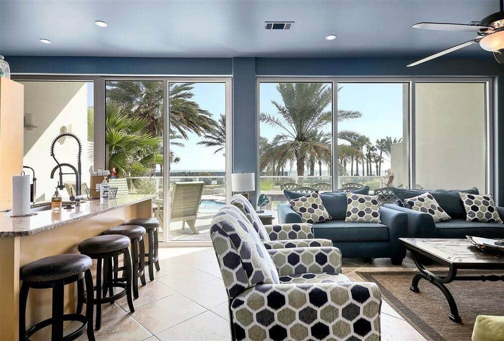 Beautiful pool and Gulf views