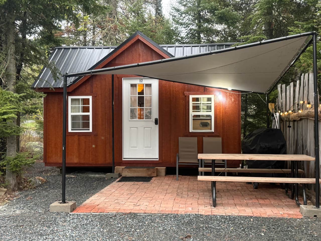 Site 17 Miner glamping Bunkie