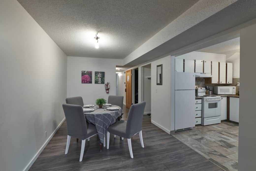 Dining area and Kitchen Dining area and Kitchen