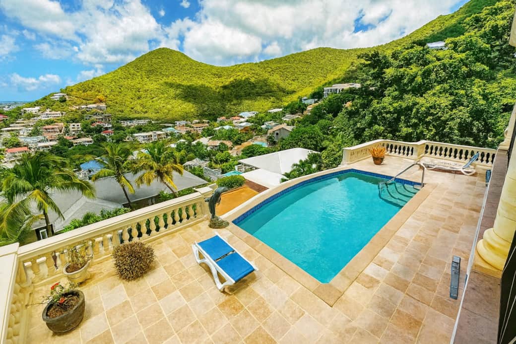 Hillside Villa with Pool and Views