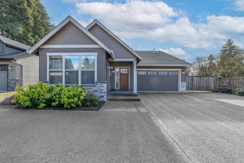 Front of house and driveway

Digital keypad on front door

You may park up to 3 cars in front of the garage/RV pad 

Additional parking on street next to house

** DO NOT block shared driveway or park on neighbor’s property