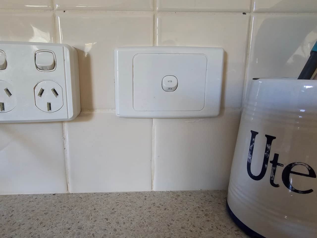 Cooktop/Hob power switch in Kitchen