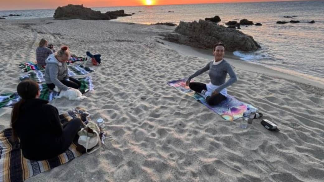 Yoga on the Beach