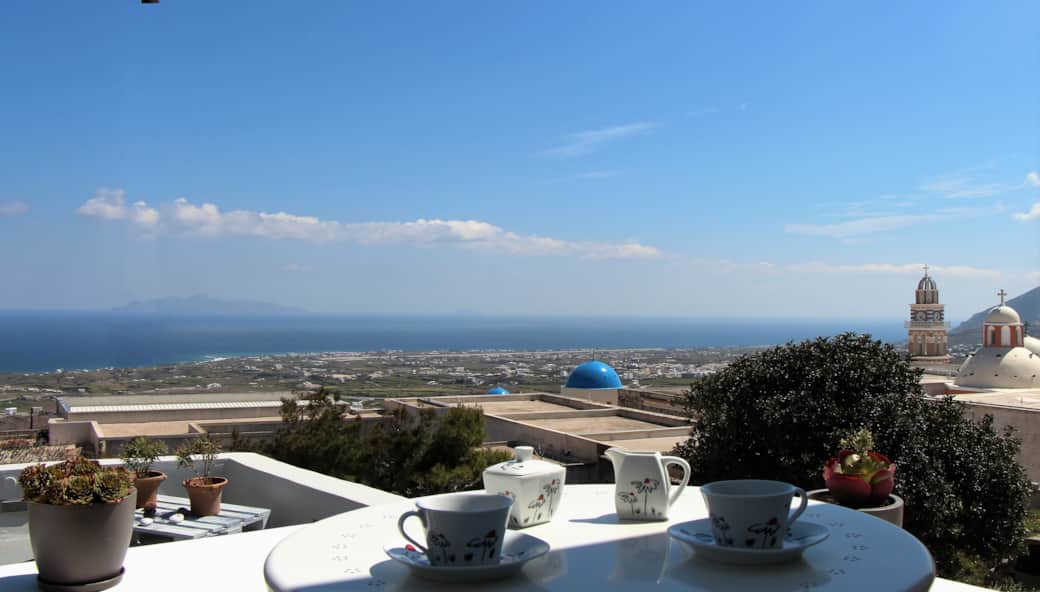 View from back yard