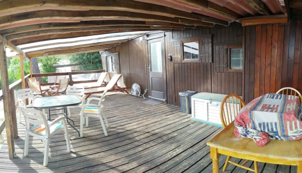 Terrasse meublée